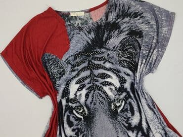 koszulka w dinozaury: T-shirt damski, rozmiar One size — 1