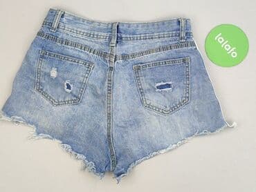 damskie krótkie spodenki jeansowe: Denim, Szorty damskie, rozmiar M — 3
