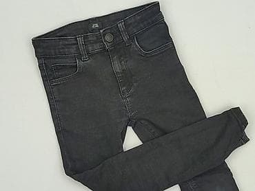 Spodnie jeansowe, River Island, 7 lat, 122, stan - Bardzo dobry