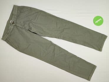 legginsy prążkowane hdm: Up FASHION, Material trousers for women, size M (EU 38) — 2