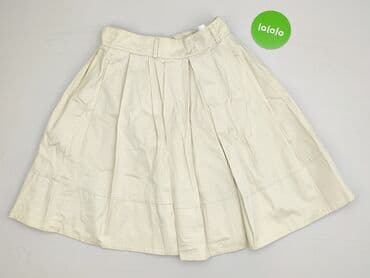 plisowane beżowa spódnice: H&M, Spódnica damska, rozmiar M — 2