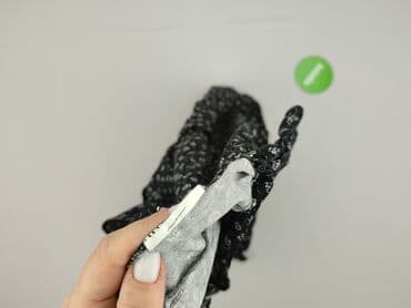 gatta spodnie z wysokim stanem: Kamizelka męska w drobny wzór paisley - Kolor: czarny z białym — 4