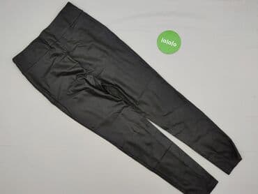 legginsy prążkowane stradivarius: Stradivarius, Legginsy Ze skóry ekologicznej damskie, rozmiar L — 3