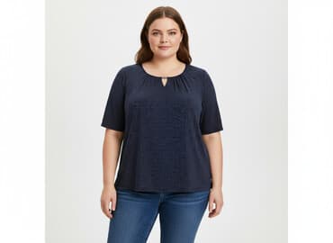 marynarki plus size damskie: Bluzka damska, 4XL — 6