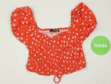 bluzki z kwiacistym wzorem: Bershka, Top damski, rozmiar M — 2