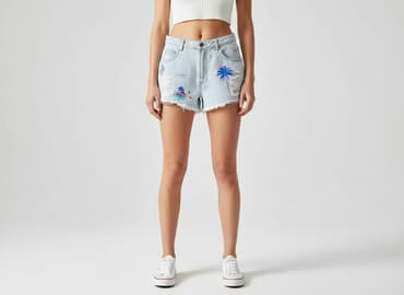 koszule hawajskie cropp: Szorty damskie, rozmiar M — 1