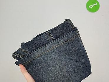 distressed jeans: Ogrodniczki damskie, rozmiar S — 6