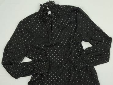 czarną sukienka z białym kołnierzykiem h m: H&M, Sukienka damska, rozmiar M — 2