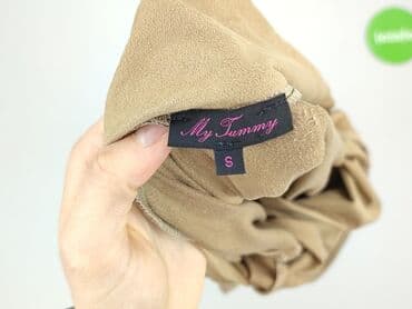 sukienka z marszczeniem na brzuchu plus size: Sukienka damska, rozmiar S — 4