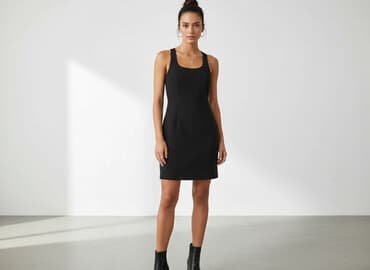 sukienki mini czarne: Ragazza, Sukienka damska, rozmiar L — 6