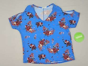 zwiewna bluzki w kwiaty: Bluzka damska, rozmiar S — 2