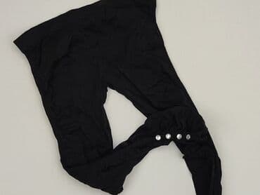 srebrne legginsy: Legginsy Eleganckie damskie, rozmiar S — 1