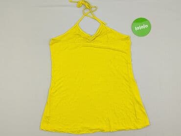 bluzka żółta w czarne paski: Top damski, rozmiar M — 3