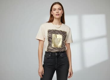 król lew ubrania: New Fashion, T-shirt damski, rozmiar S — 8