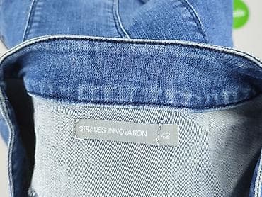 jeans pull and bear: Kurtka jeansowa damska, rozmiar XL — 4