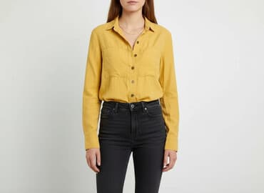 żółta bluzka reserved: Reserved, Women`s shirt, size XS — 1