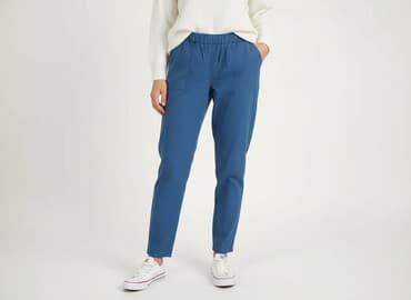 legginsy bawełniane z wysokim stanem: Leggings Elegant for women, size M — 1