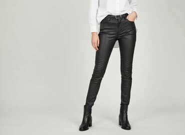 jeansy z mohito: Mohito, Spodnie materiałowe damskie, rozmiar 2XS — 7