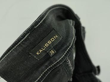 czarne jeansy pull: Jeansy damskie, rozmiar S — 4