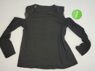 hiszpanki bluzki czarne: Bluzka damska, rozmiar L — 2