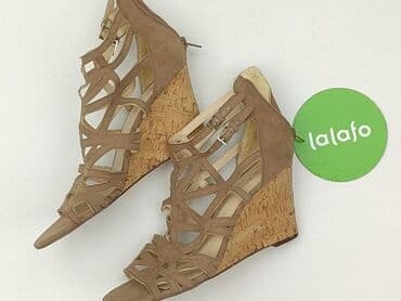 klapki koturny venezia: Sandały damskie, rozmiar 38.5 — 3