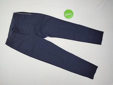 spodnie w romby: Spodnie materiałowe damskie, rozmiar S — 2