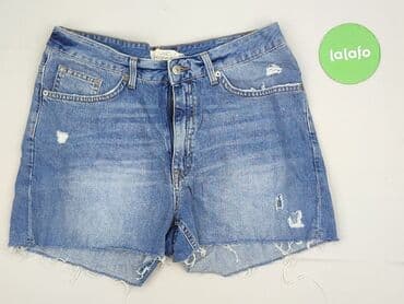 białe spodenki damskie hm: H&M, Szorty damskie, rozmiar L — 2