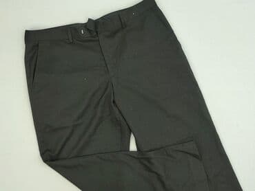 spodnie z wysokim stanem dla kogo: Suit pants for men, size S — 1