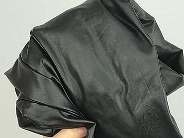 rajstopy termiczne h m: H&M, Legginsy Ze skóry ekologicznej damskie, rozmiar L — 7