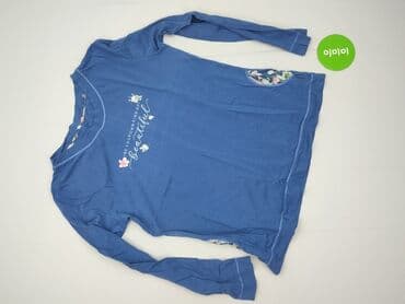 niebieskie sukienki plus size: Bluzka damska, 2XL — 3