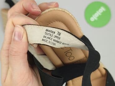 waska stopa: Sandały damskie, rozmiar 37 — 5