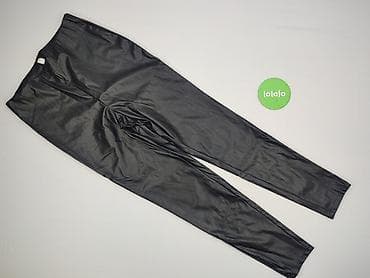 getry zara: H&M Basic, Legginsy Ze skóry ekologicznej damskie, rozmiar M — 2