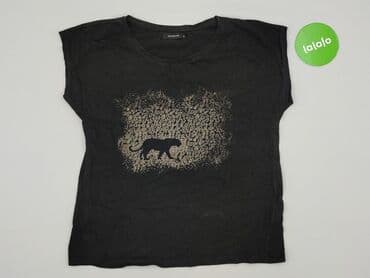 reserved czarne t shirty: Футболка жіноча, розмір M — 2