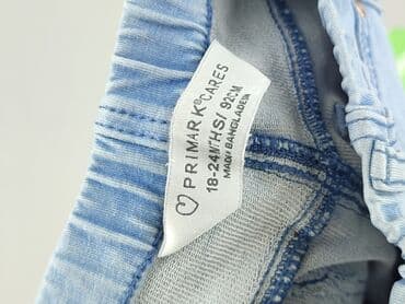 rajstopy w kratke: Spodnie jeansowe, Primark, 1.5-2 lat, 92, stan - Bardzo dobry — 4