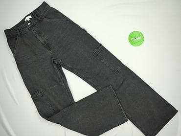 prada jeansy: H&M, Spodnie cargo damskie, rozmiar S — 2