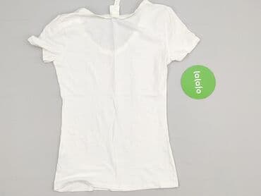 koszulka z numerem h m: H&M Basic, T-shirt damski, rozmiar XS — 3