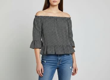 bluzka w stylu latino: Women's blouse, size M — 1