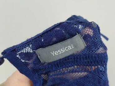 sweter piórkowy na drutach: Yessica, Bluzka damska, rozmiar L — 4