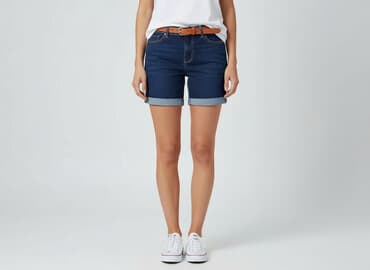 krótkie spodenki guess: George, Szorty damskie, rozmiar S — 8