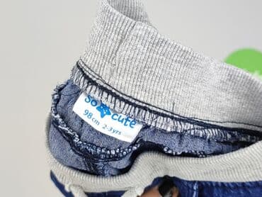 kombinezon next 80: Spodnie jeansowe, So cute, 2-3 lat, 92/98, stan - Idealny — 4