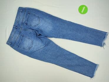 cuffed jeans: Denim, Jeansy damskie, rozmiar L — 3