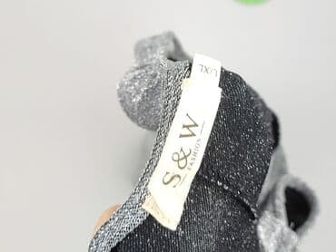 srebrna sukienka na wesele: Sukienka damska, XL — 4