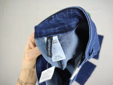 dżinsy z rozszerzanymi nogawkami: Jeansy damskie, rozmiar L — 4