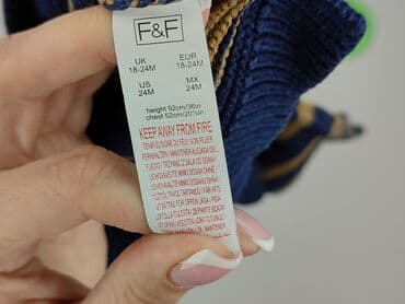 sklepy z strojami kąpielowymi: Sweater, F&F, 1.5-2 years, 86-92 cm, condition - Very good — 6
