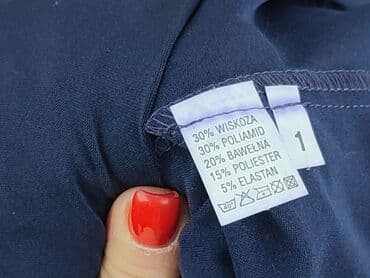 niebieskie sukienki plus size: Sukienka damska, rozmiar 6XL — 5