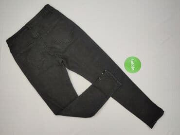 czarne spodnie damskie stradivarius: I DODO, Jeansy damskie, rozmiar XL — 3