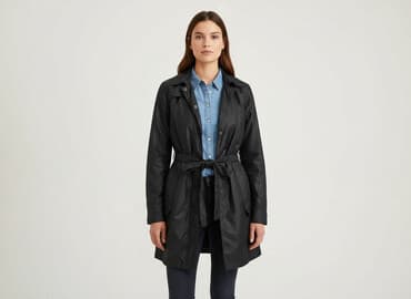 kurtki zimowe damskie c a: Trencz damski, rozmiar S — 6