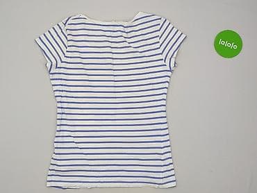niebieski: H&M, T-shirt damski, rozmiar M — 5