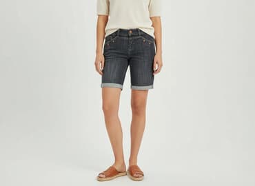 bermudy jeansowe damskie zara: Promod, Szorty damskie, rozmiar M — 7