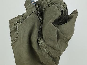 pull and bear ogrodniczki: Bershka, Spodnie materiałowe damskie, rozmiar S — 5